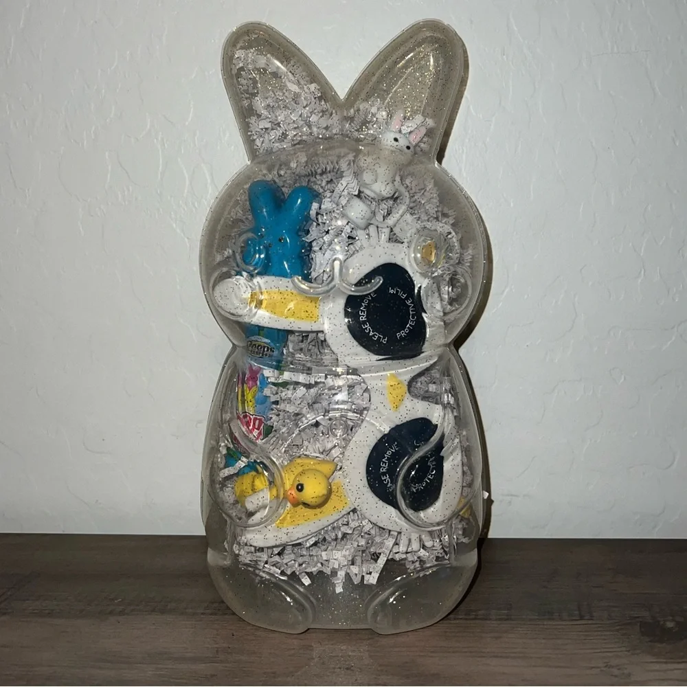 Target Bullseyes Playground Plastic Easter Bunny Storage Vessel - Pink